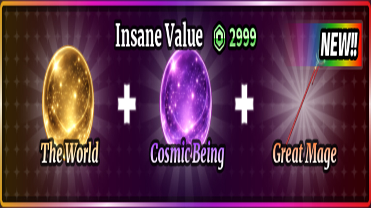 Bundle The World + Cosmic Being + Great Mage
