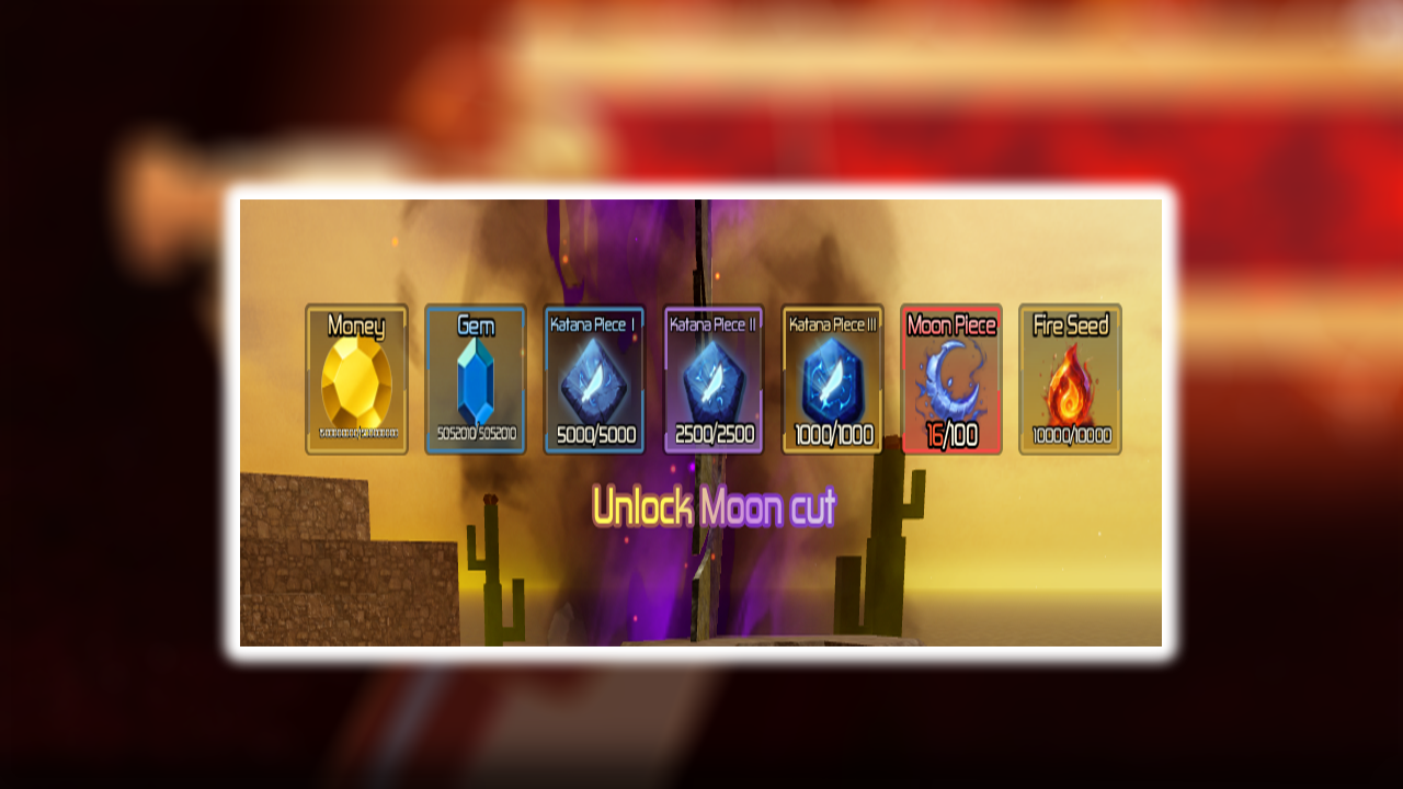 Set Moon Cut