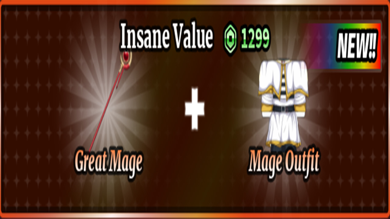 Bundle Creat Mage + Mage Outfit